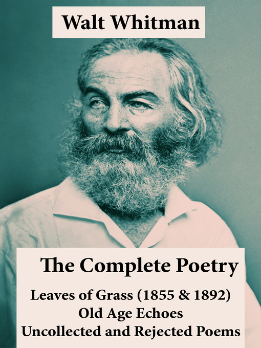 Cover image for The Complete Poetry of Walt Whitman